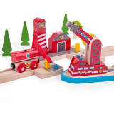 Bigjigs Rail Hasiči mořští záchranáři