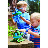 Green Toys Vrtulník zelený