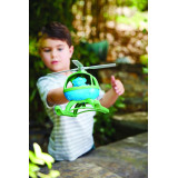 Green Toys Vrtulník zelený