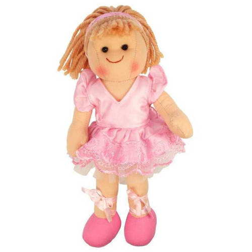 Bigjigs Toys Látková panenka Lily 28 cm