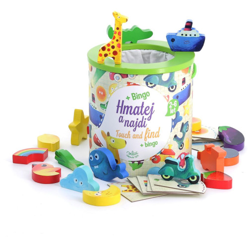 Vilac Dřevěná hra Hmatej a najdi