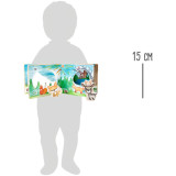 small foot Dřevěná obrázková knížka interaktivní hra