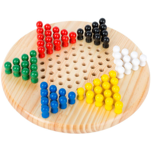 Small Foot Dřevěné společenské hry Halma