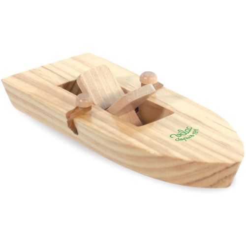 Vilac Dřevěná loďka na gumičkový pohon