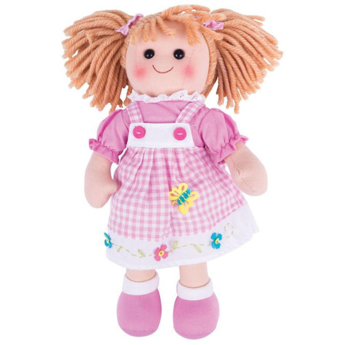 Bigjigs Toys Látková panenka Eva 34 cm