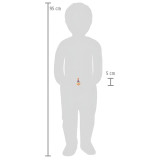 small foot Dřevěná káča Klaun sada 6 ks