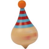 small foot Dřevěná káča Klaun sada 6 ks