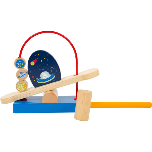 Small Foot Houpací labyrint s kladívkem Space
