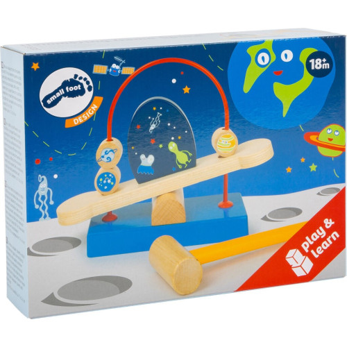 Small Foot Houpací labyrint s kladívkem Space