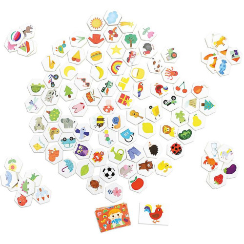 Vilac Pexeso Outékaché v kyblíku