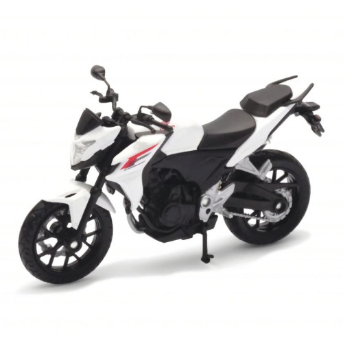 Welly Motocykl Honda CB500F 1:18 bílá
