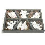 Small Foot Dřevěné vánoční ozdoby anděl