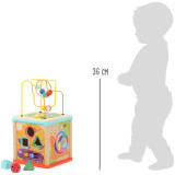 small foot Dřevěná motorická kostka Garden