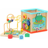 small foot Dřevěná motorická kostka Garden