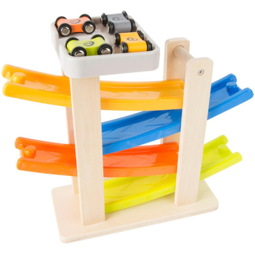 small foot Klip klap dráha s 4 autíčky