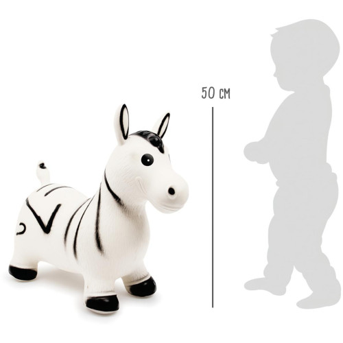 small foot Nafukovací hopsadlo zebra