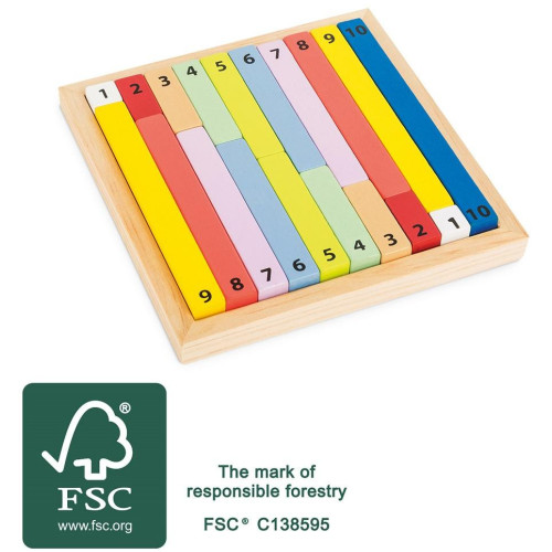 small foot Edukativní barevná tabulka