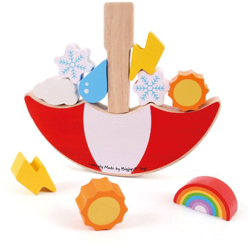 Bigjigs Toys Balanční hra Počasí