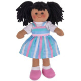 Bigjigs Toys Látková panenka Kira 28 cm