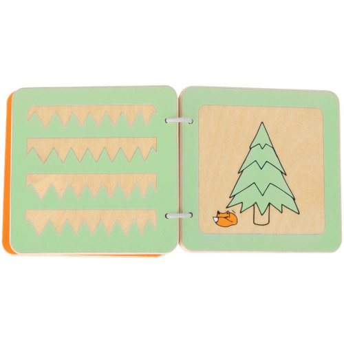 small foot Dřevěná knížka Lex