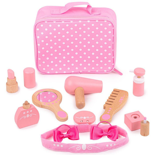Bigjigs Toys Dřevěná kosmetická souprava
