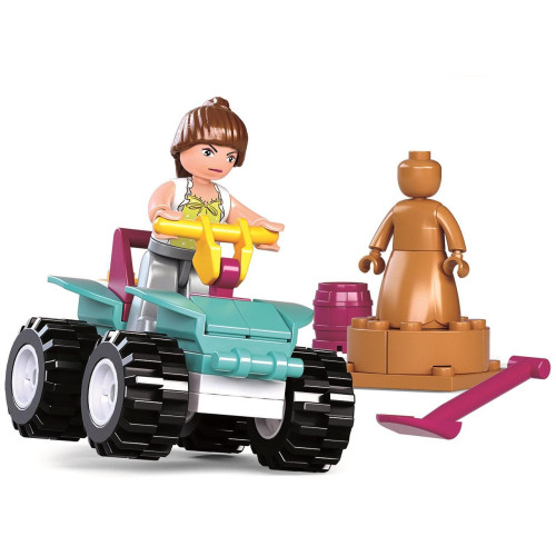 Sluban Girls Dream Holidays M38-B0599 Plážová čtyřkolka