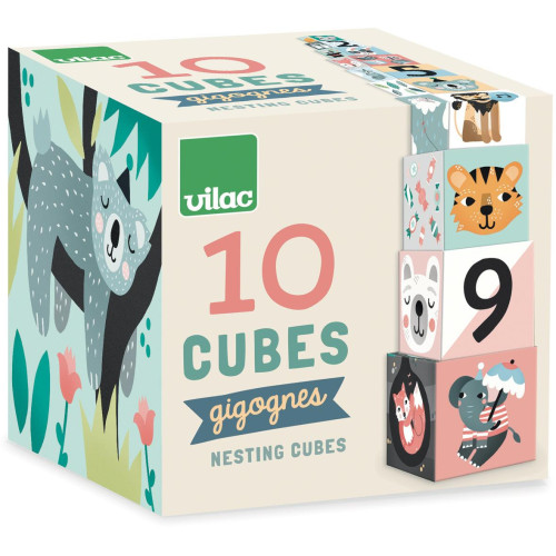 Vilac Skládací věž z kostek Michelle Carlslund