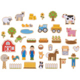 Bigjigs Toys Magnetky farma