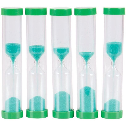 Bigjigs Toys Přesýpací hodiny 1 minuta 1 ks zelené