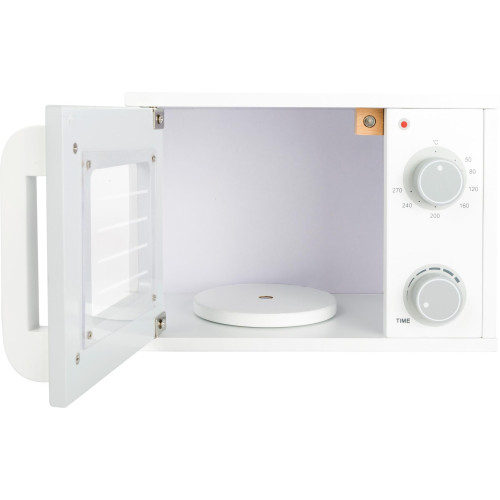 small foot Dřevěná mikrovlnná trouba