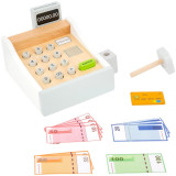 small foot Dřevěná evidenční pokladna bílá