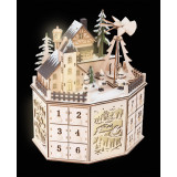 Small Foot Adventní kalendář s vánoční pyramidou