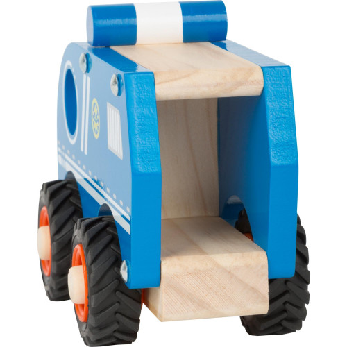 small foot Dřevěné policejní auto