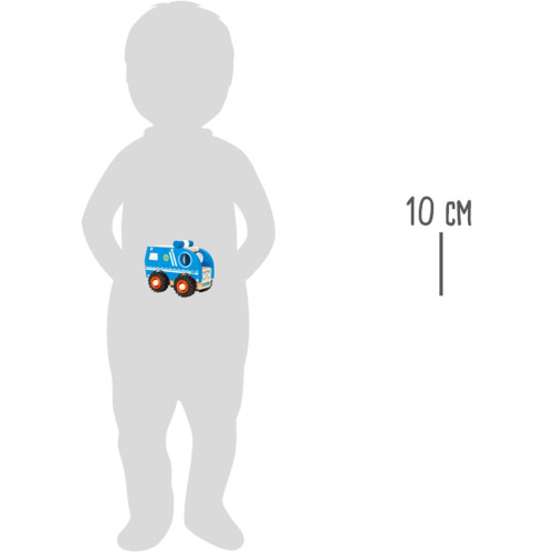 small foot Dřevěné policejní auto