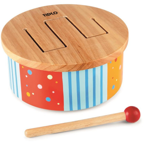 Tidlo Dřevěný bubínek duha