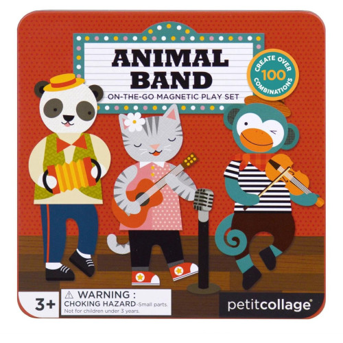 Petitcollage Magnetická knížka Zvířátka