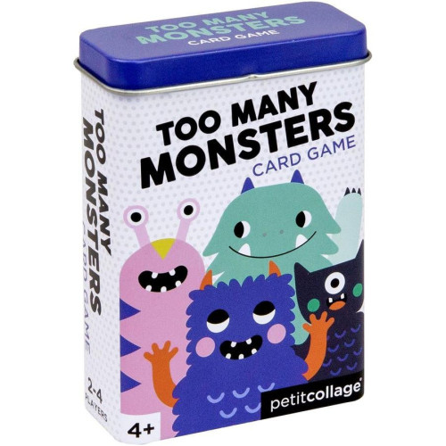 Petit Collage Karty v dóze příšerky