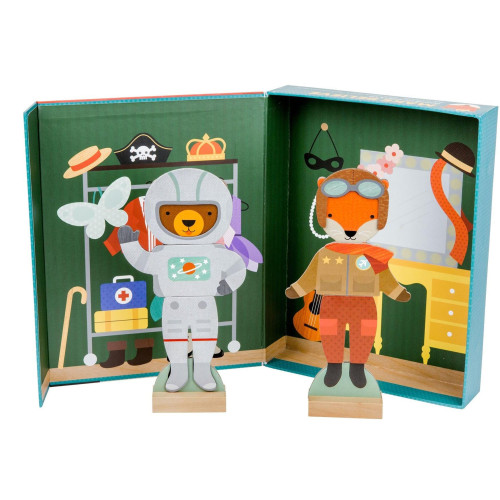 Petitcollage Magnetické puzzle zvířátka