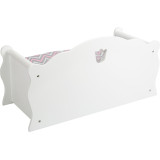 small foot Dřevěná postýlka pro panenku bílá