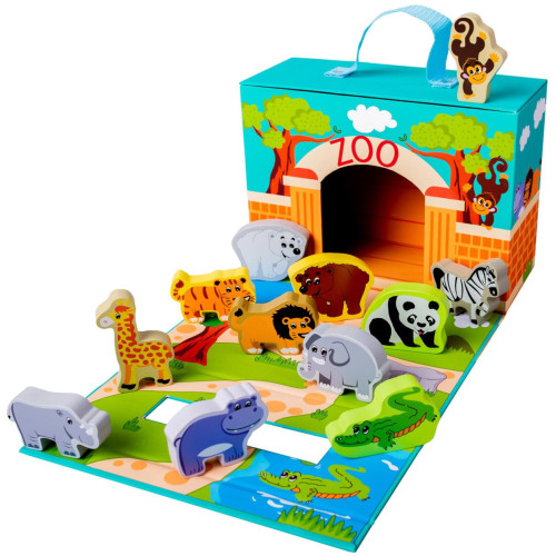 Bino Cestovní kufřík se zvířáky ZOO