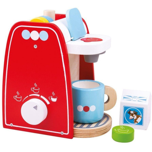 Bigjigs Toys Dřevěný kávovar