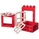 L-W Toys Kreativní set okna a dveře 3 ks KOSTKY 1,5+