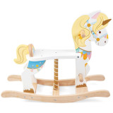 Le Toy Van Petilou Dřevěný houpací jednorožec