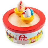 Bigjigs Toys Dřevěná hrací skříňka farma