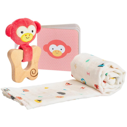 Petitcollage Dárkový set pro miminka opička