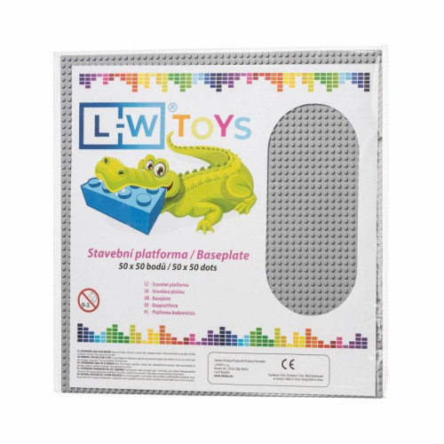L-W Toys Velká podložka na stavění 50x50