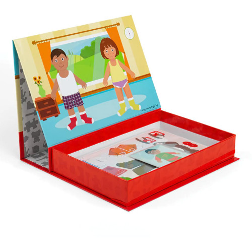 Bigjigs Toys Magnetické oblékací puzzle Šaty