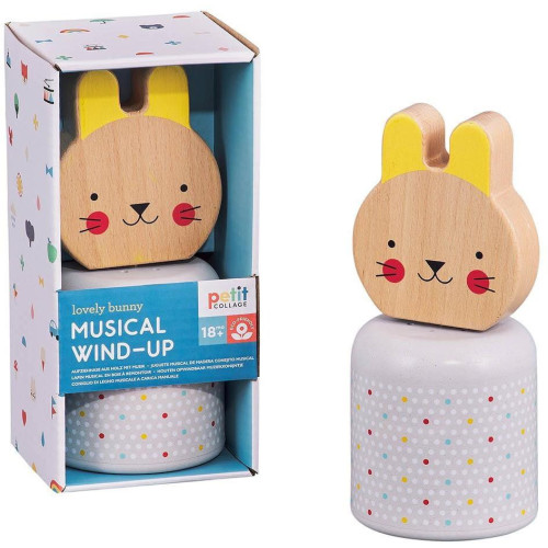 Petitcollage Dřevěná hrací postavička Zajíček