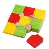 Voila Dřevěné 3D puzzle tvary