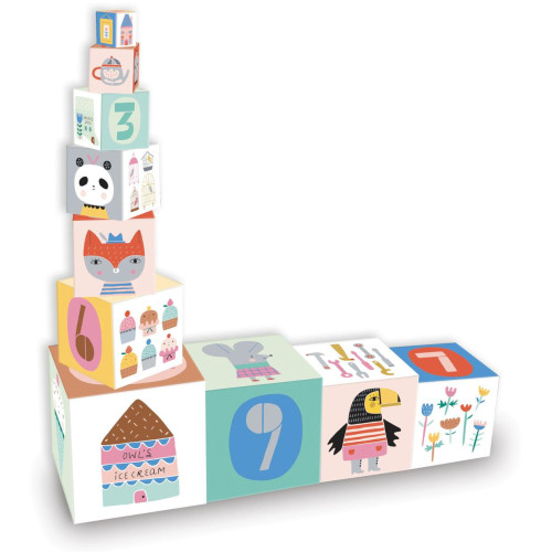 Vilac Skládací věž z kostek Suzy Ultman